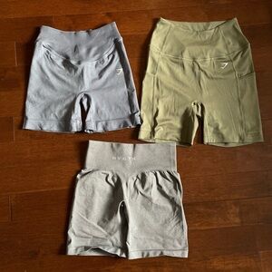 Gym athletic shorts bundle! (Gymshark + NVGTN) 🩷